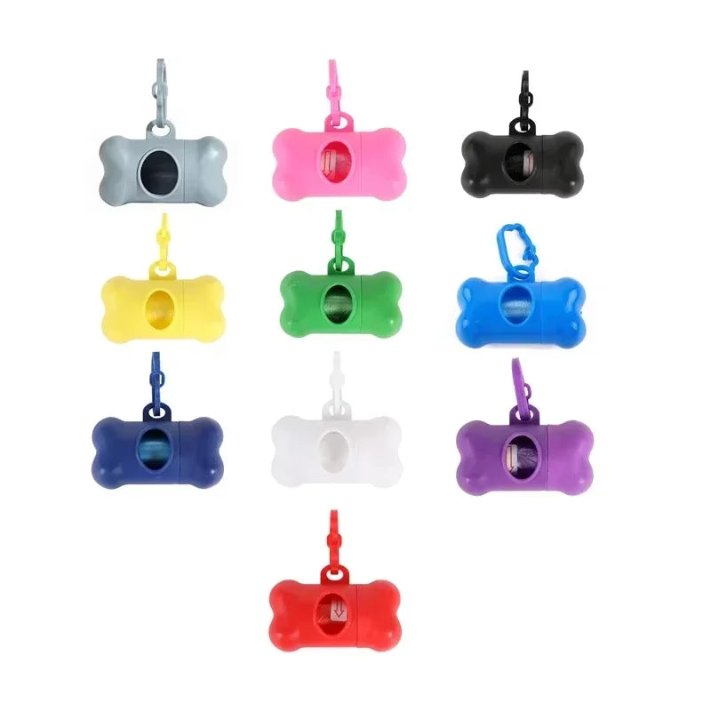 Bone Shaped Pet Waste Bag Dispenser Sling Holder