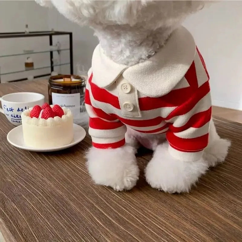 Summer Cotton Dog Cooling Polo Shirt