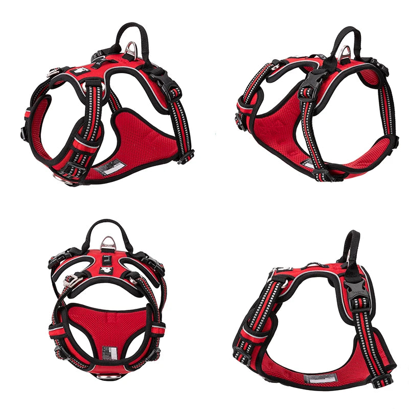 TrueLove Reflective Adjustable Nylon Dog Harness Vest