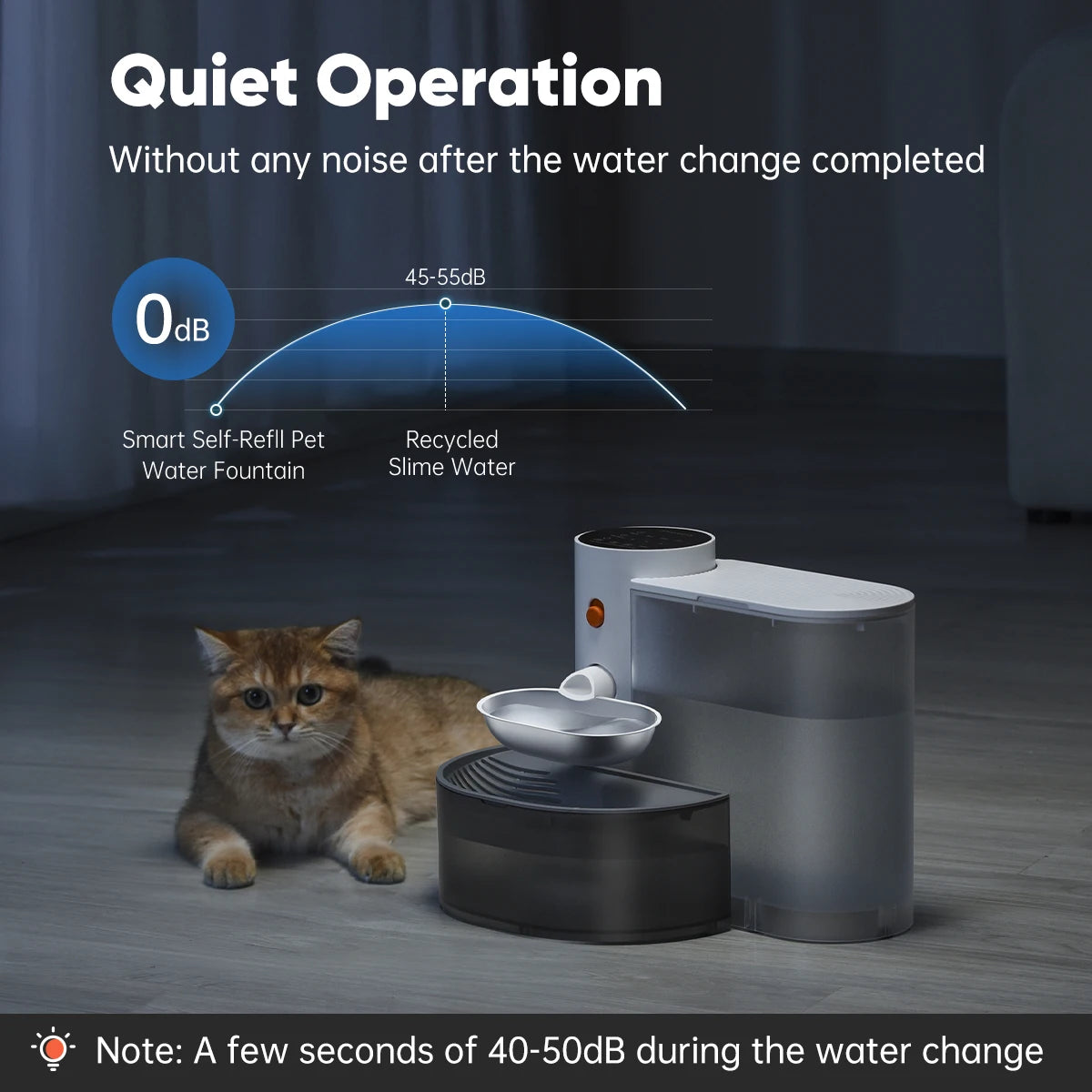 Booteely Stainless Steel Automatic Pet Water Bowl