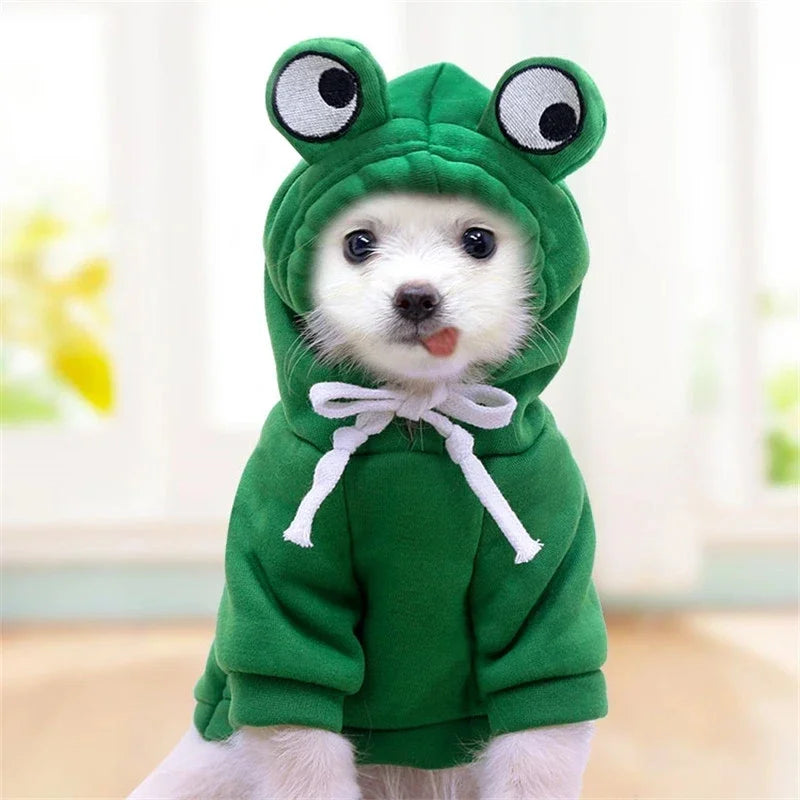 Wangmeow Warm Fleece Fruit Dog Hoodie