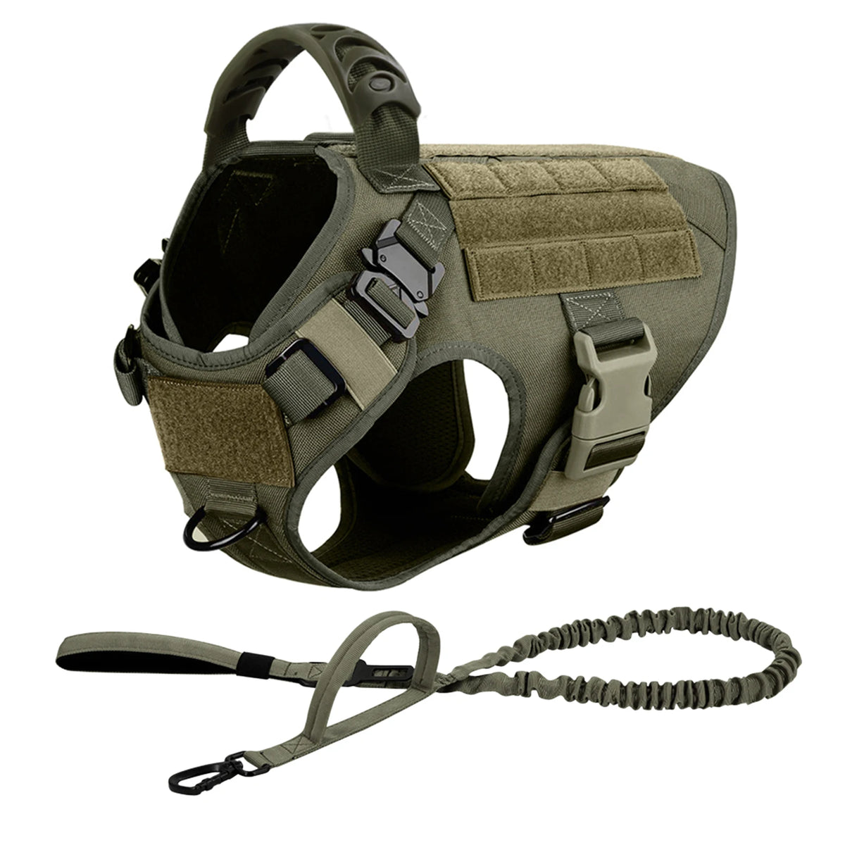 Petavel Padded Nylon Dog Harness And Leash Set