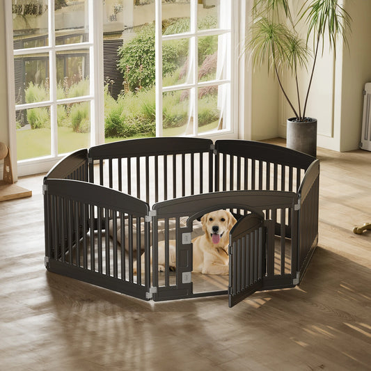 JHK Expandable Plastic Dog Playpen