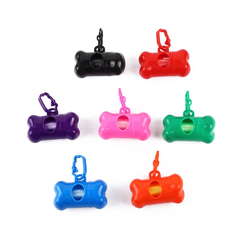 Bone Shaped Pet Waste Bag Dispenser Sling Holder