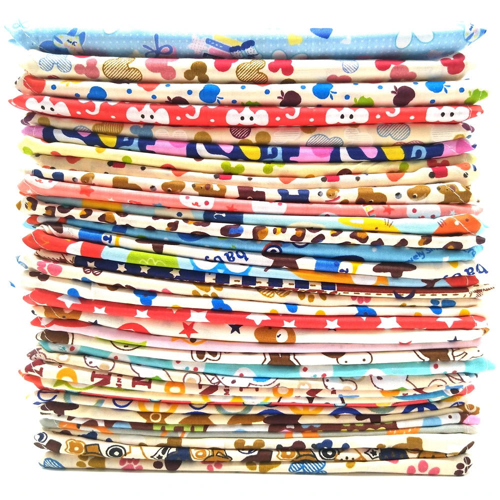 Cotton Dog Bandana Set For Puppies And Dogs