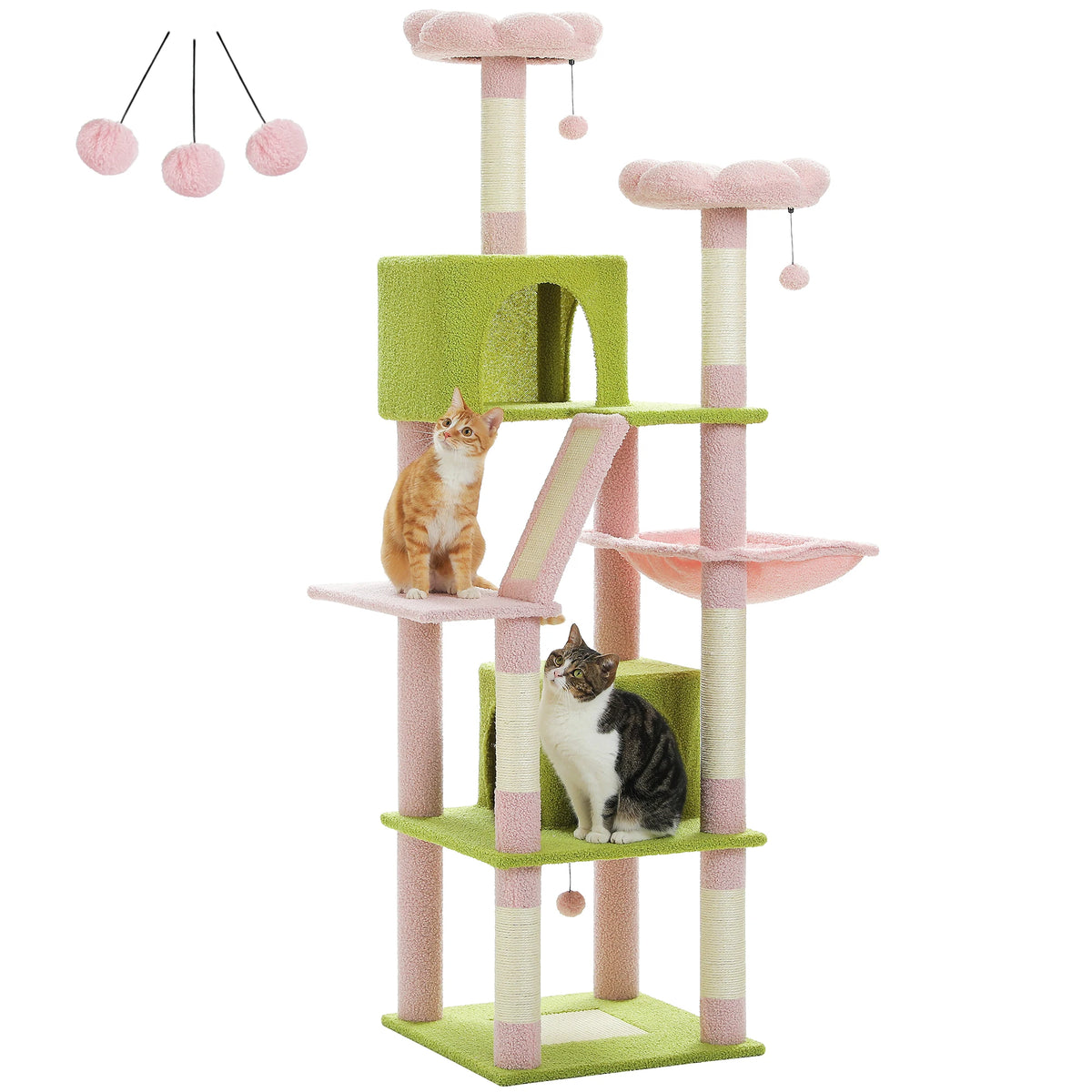 Pawz Road Multi Level Cat Tree With Scratching Posts