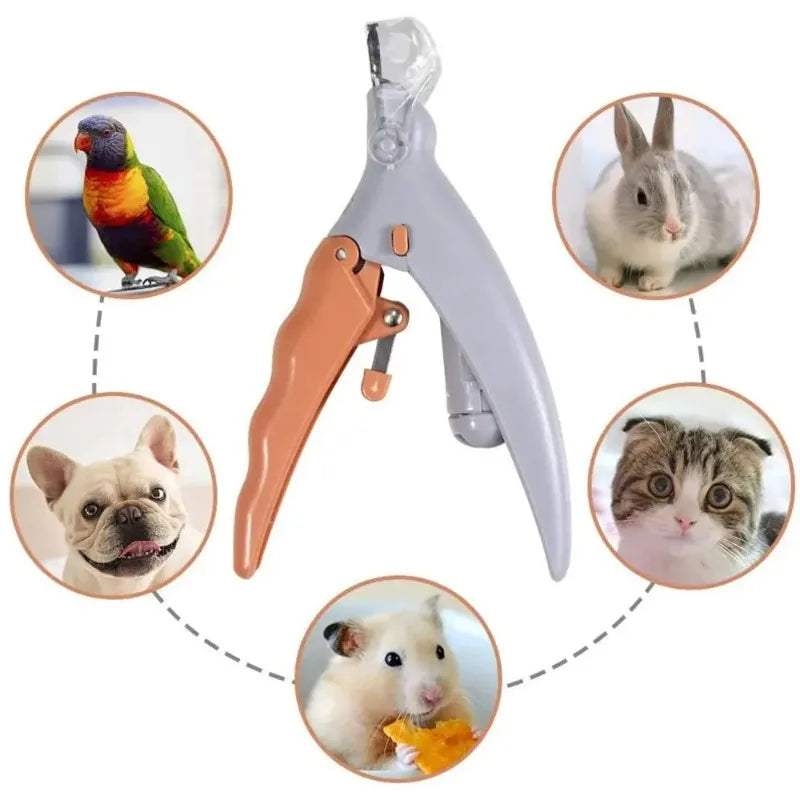 LED Pet Nail Clipper With Amplifier For Dogs And Cats