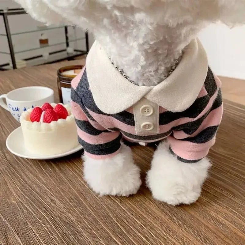 Summer Cotton Dog Cooling Polo Shirt