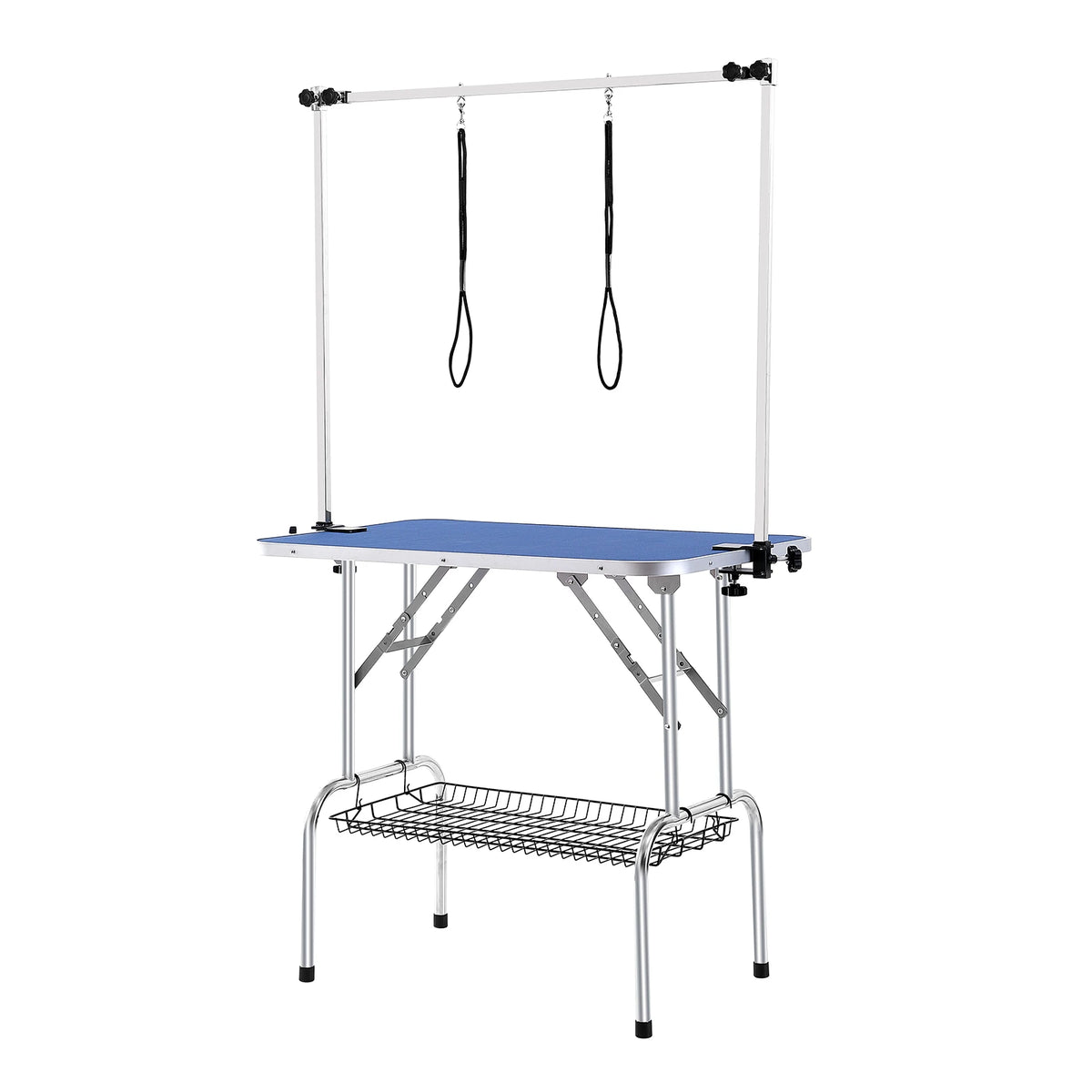 Foldable Pet Grooming Table With Two Arms And Clamp