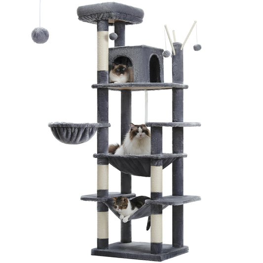 Pawz Road Multi Level Cat Tree With Scratching Posts