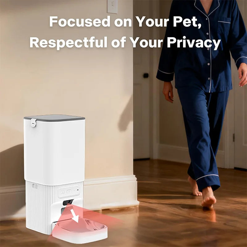 Nityers Smart Automatic Pet Feeder With Wifi Camera