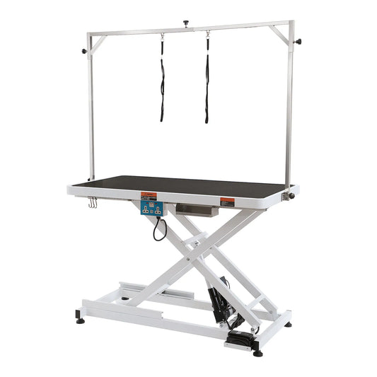 SucceBuy Electric Pet Grooming Table With Arm