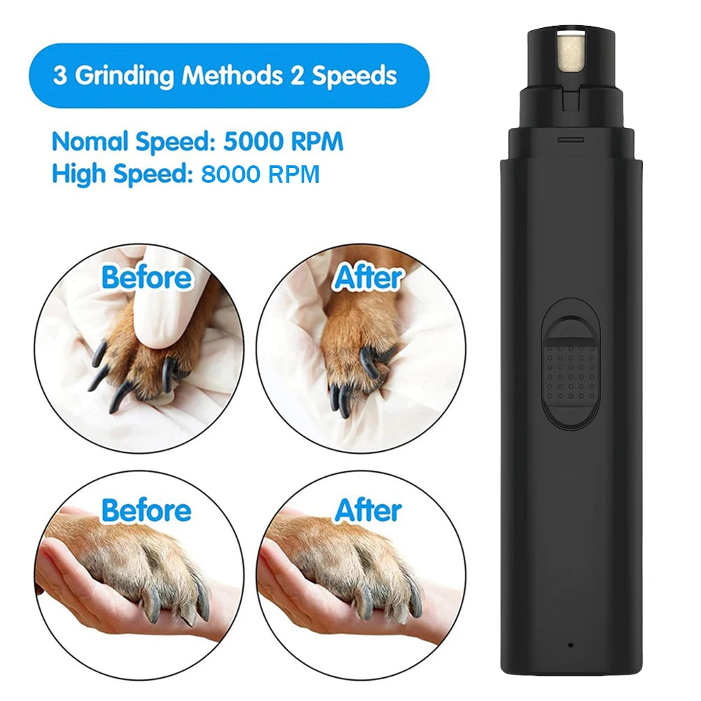 Vakind Electric Pet Nail Grinder With Two Speeds