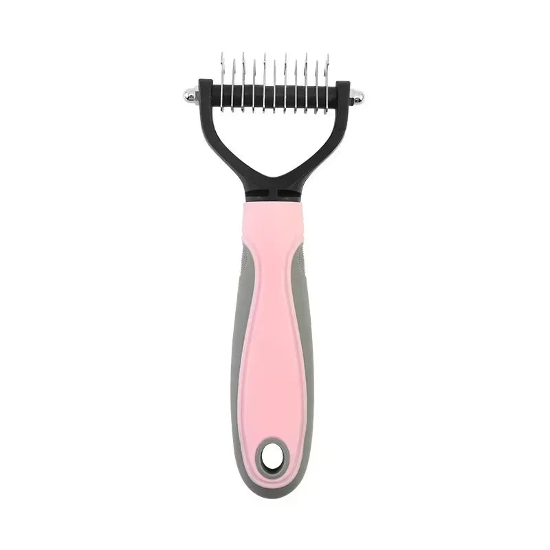 Double Sided Dog Cat Hair Removal Grooming Brush