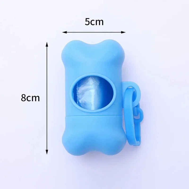 Bone Shaped Pet Waste Bag Dispenser Sling Holder