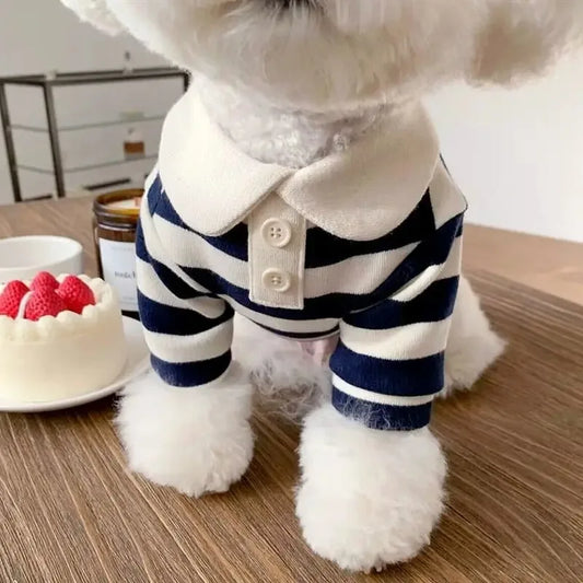 Summer Cotton Dog Cooling Polo Shirt