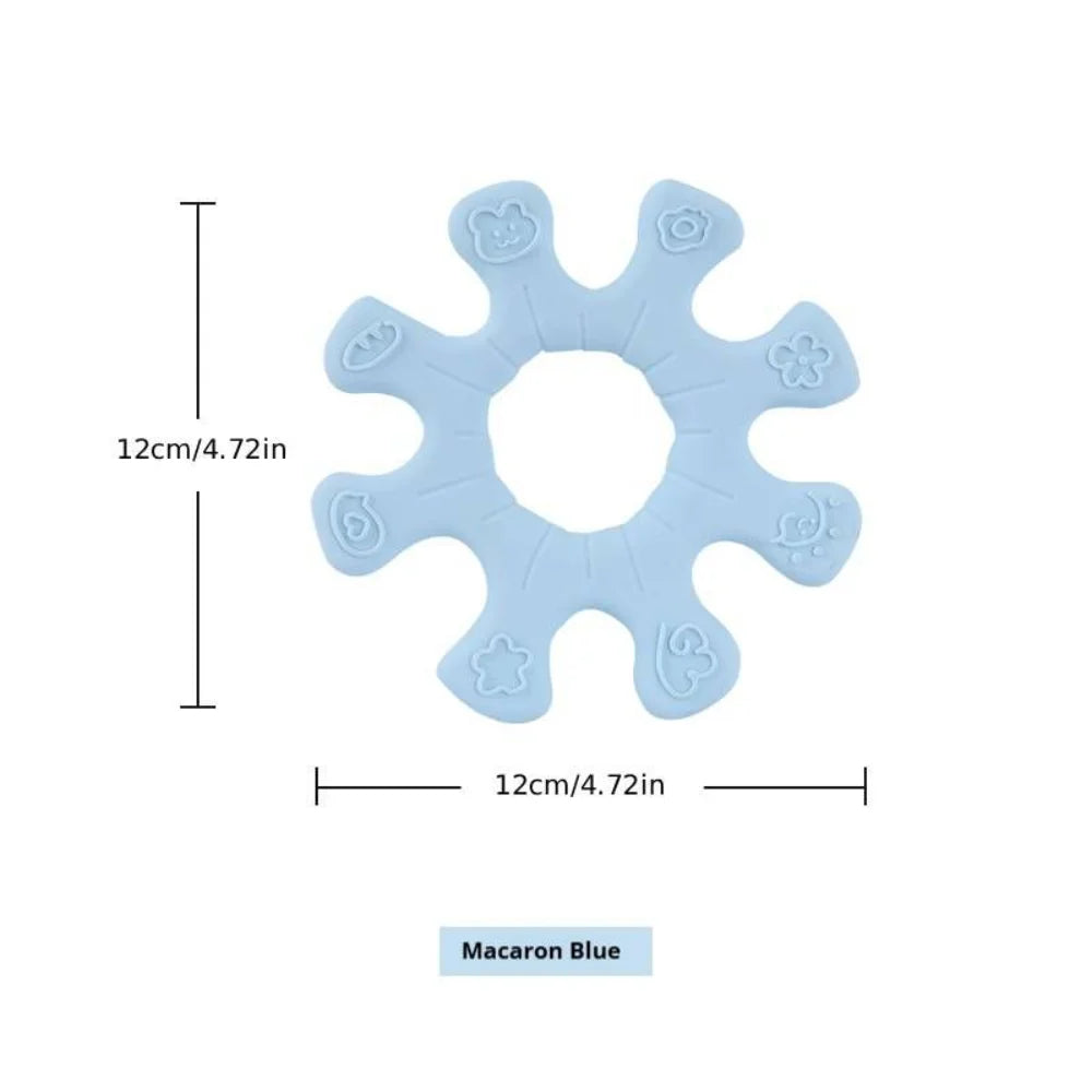 Interactive Silicone Flywheel Dog Toy
